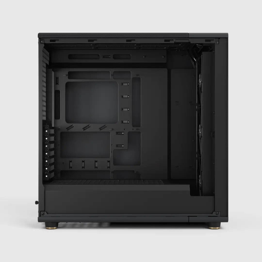 FRACTAL CASE MID TOWER NORTH XL RC CHARCOAL BLACK TG DARK MB connettore inv - immagine 6