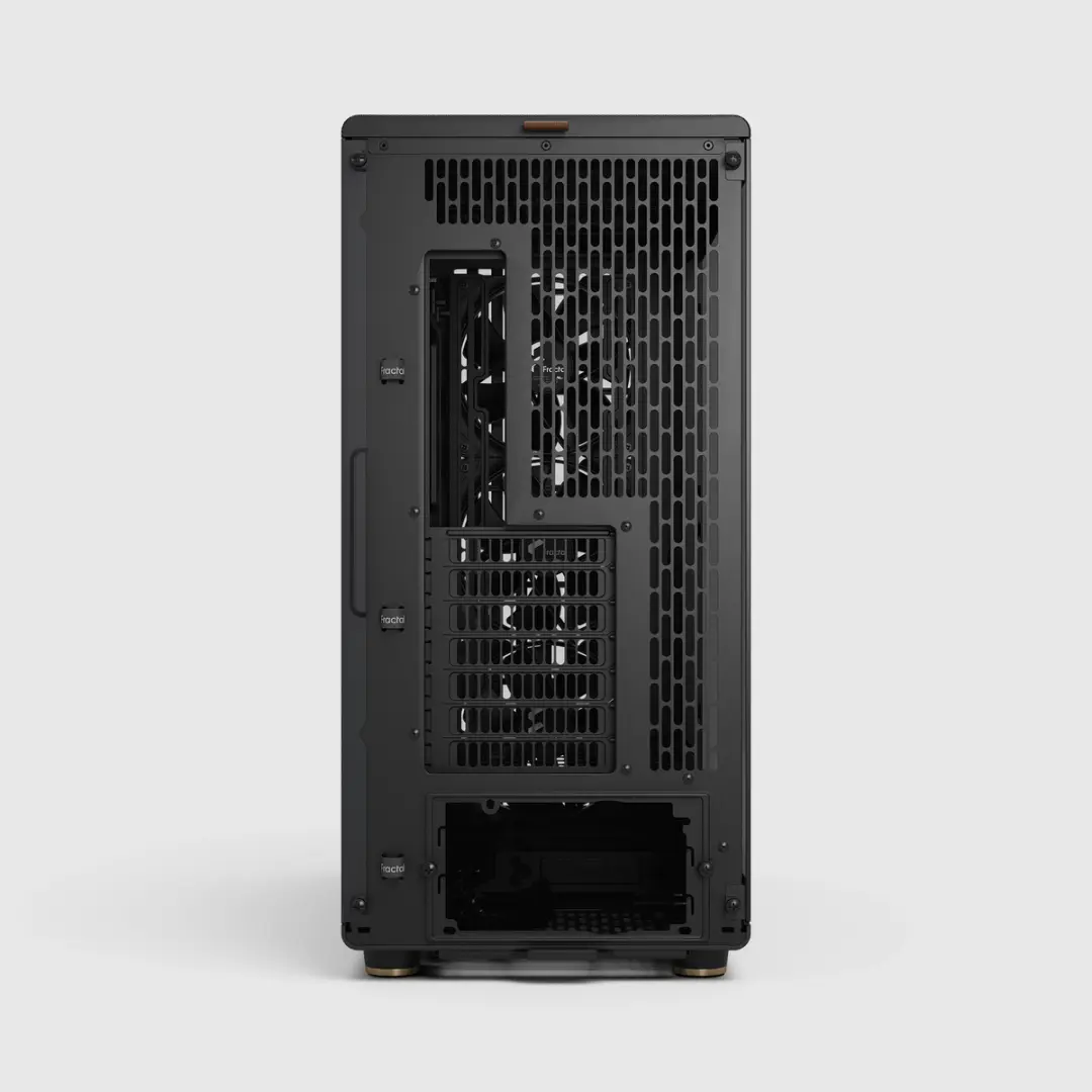 FRACTAL CASE MID TOWER NORTH XL RC CHARCOAL BLACK TG DARK MB connettore inv - immagine 12