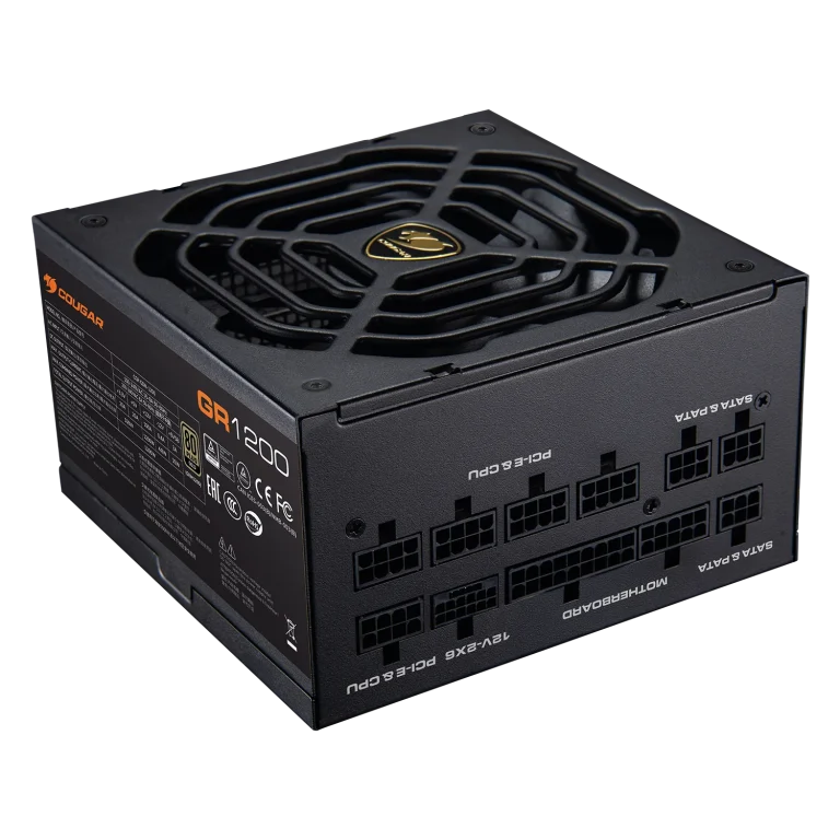COUGAR ALIM GR 1000 1000W 80+ GOLD ATX 3.1 PCIE 5.1 FULL M 100% JAPANESE CA - immagine 3