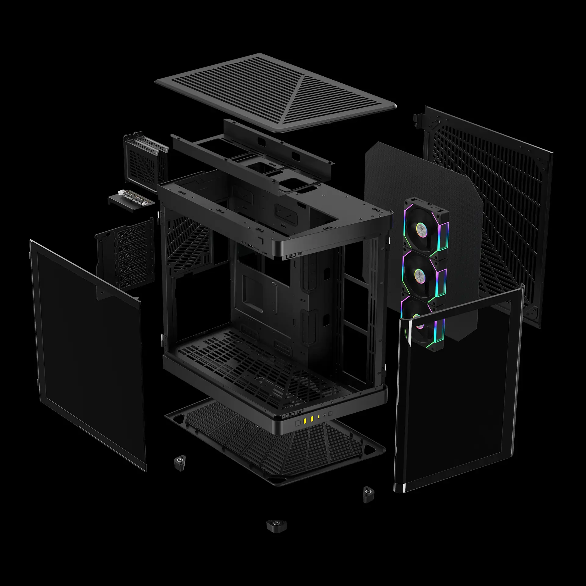 Gamdias Case Full Tower Neso P1 PRO Nero - immagine 12