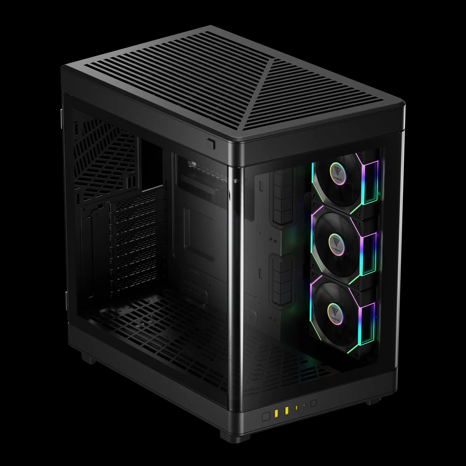 Gamdias Case Full Tower Neso P1 PRO Nero - immagine 3