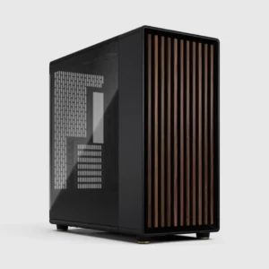 Fractal Design North XL RC Charcoal Black TG Dark case nero con vetro temperato oscurato e frontale in legno