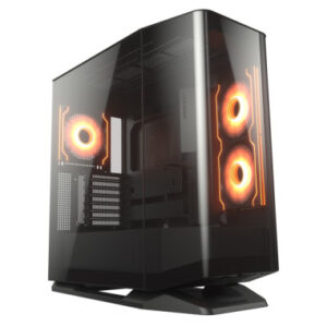 COUGAR CASE MID TOWER FV270 BLK 2*140mm + 2 *120mm ARGB FAN