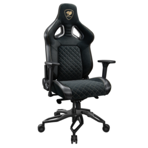 COUGAR SEDIA GAMING TITAN PRO V2 GOLD F ERGONOMICO SUPP LOMBARE FORMATO XL