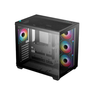 DEEPCOOL CASE MID TOWER CG530 7F NERO 7 FAN 120mm 2TG