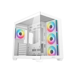 DEEPCOOL CASE MID TOWER CG530 WH 4F WHITE 2*TG 4x120 PWM+ARGB FAN