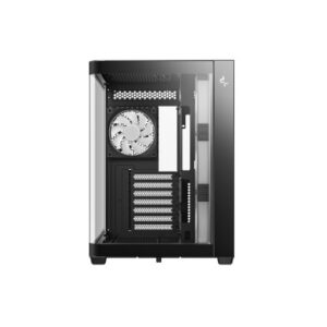 DEEPCOOL CASE MID TOWER CG530U 4F BLACK 4xARGB TG PANORAMICO