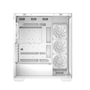 DEEPCOOL CASE MID TOWER CG580 WH 4F WHITE 2*TG 4x120 PWM+ARGB FAN