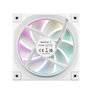 DEEPCOOL VENTOLE CASE FL12 BIANCA ARGB PWM BASSO RUMORE