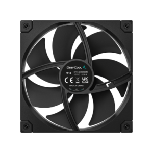 DEEPCOOL VENTOLE CASE FT14  NERA 14cm POTENTE SILENZIOSA DURATURA 4PIN PWM