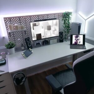 DEZCTOP DESK PANNELLI KIT 4 PEZZI PER SCRIVANIA 160 OAK AC-BFTDB4X-SW1 SNOW