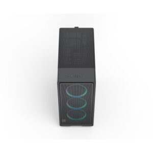 FRACTAL CASE MID TOWER EPOCH BLACK TG RGB LIGHT TINT 3*120mm MOMENTUM FAN