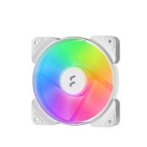 FRACTAL VENTOLA CASE ASPECT 12 RGB PWM WHITE FRAME