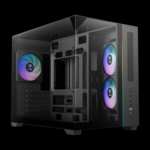 GAMDIAS CASE MICRO TOWER ATLAS M3M 3TG 3xARGB GPU 400mm