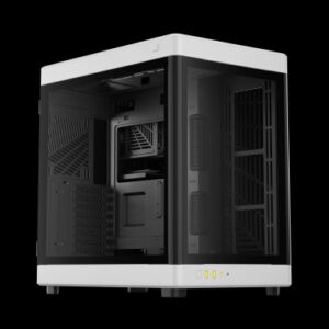Gamdias Case Tower Neso P1 BW BIANCO/NERO 2*TG 5V ARGB
