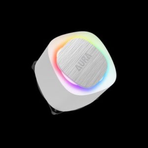 GAMDIAS RAFF.LIQUIDO AURA GL120 V2 WHITE 1xFAN ARGB
