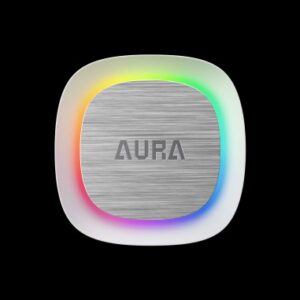 GAMDIAS RAFF.LIQUIDO AURA GL240 V2 WHITE 2xFAN ARGB