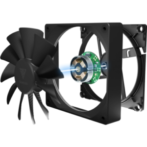 GAMDIAS VENTOLA CASE KIT AEOLUS M3-1204R 4x ARGB PWM FAN 120mm CENTRALINA+T