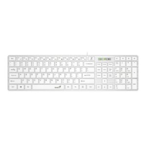 GENIUS TASTIERA MULTIMEDIALE SLIMSTAR 126 SLIM WHITE IT