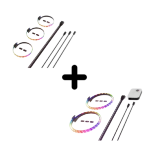 HYTE BUNDLE LED LS10 3 pack nero +LS30B2NP 2 pack