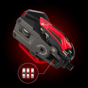 MAD CATZ GAMING MOUSE R.A.T. 8+ADV OPTICAL GAMING MOUSE, RED  ALLUMINIO +16