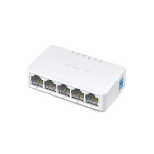 MERCUSYS SWITCH MS105 MINI 5 PORTE 10/100 PLASTICA